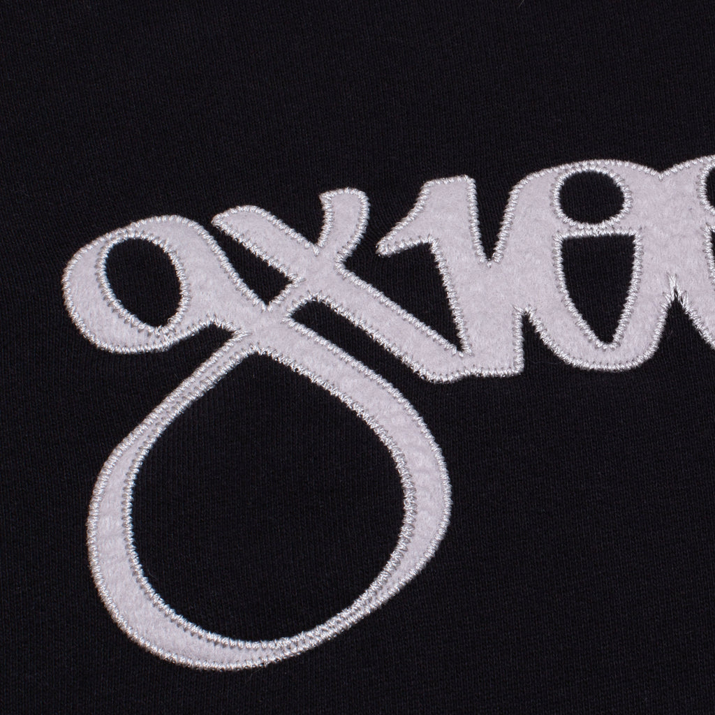 GX1000 - Script Hoodie "Black"