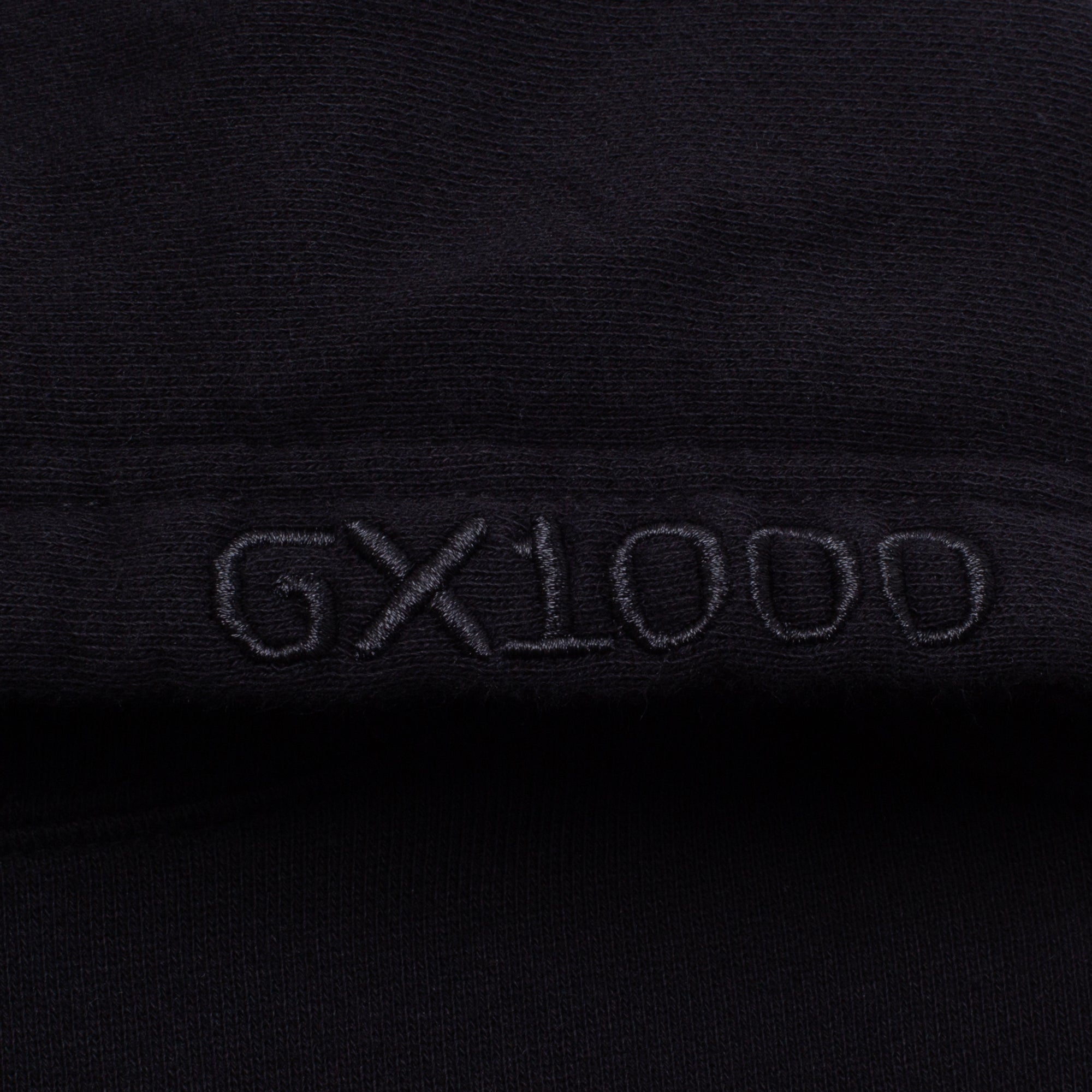 GX1000 - Script Hoodie "Black"