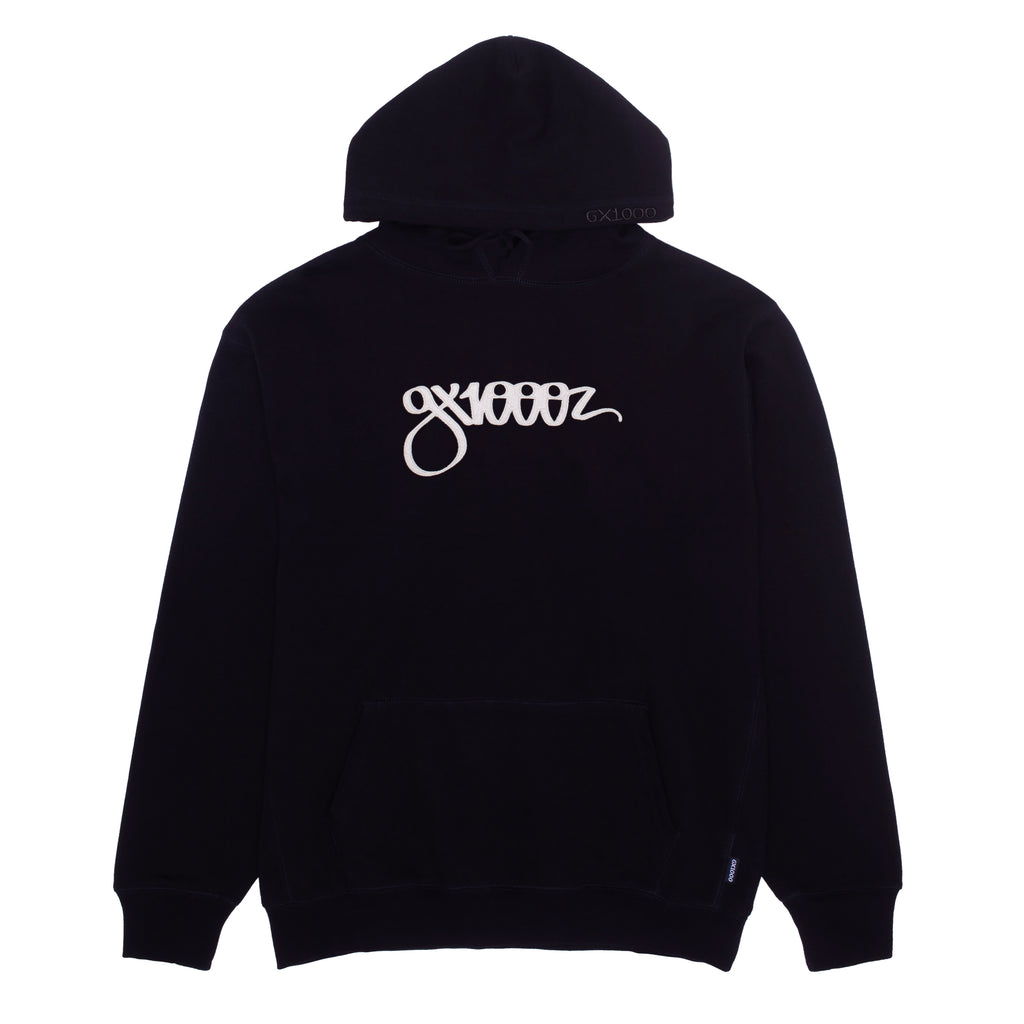 GX1000 - Script Hoodie "Black"
