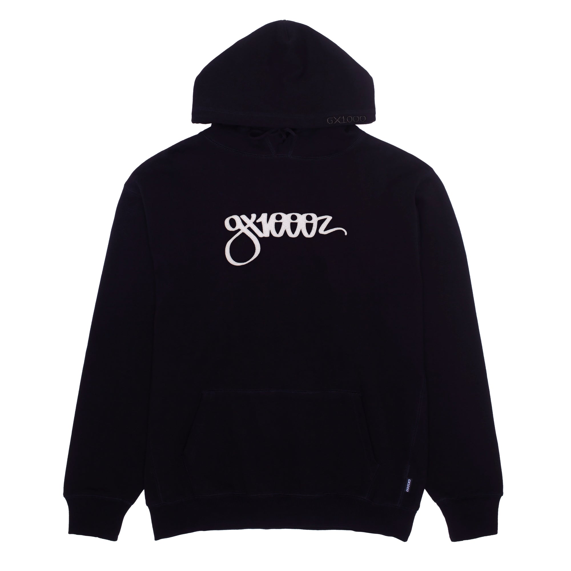 GX1000 - Script Hoodie "Black"