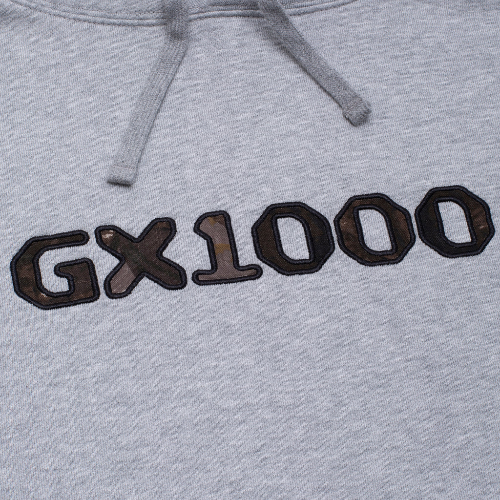 GX1000 - OG Logo Camo Hoodie "Heather Gray"
