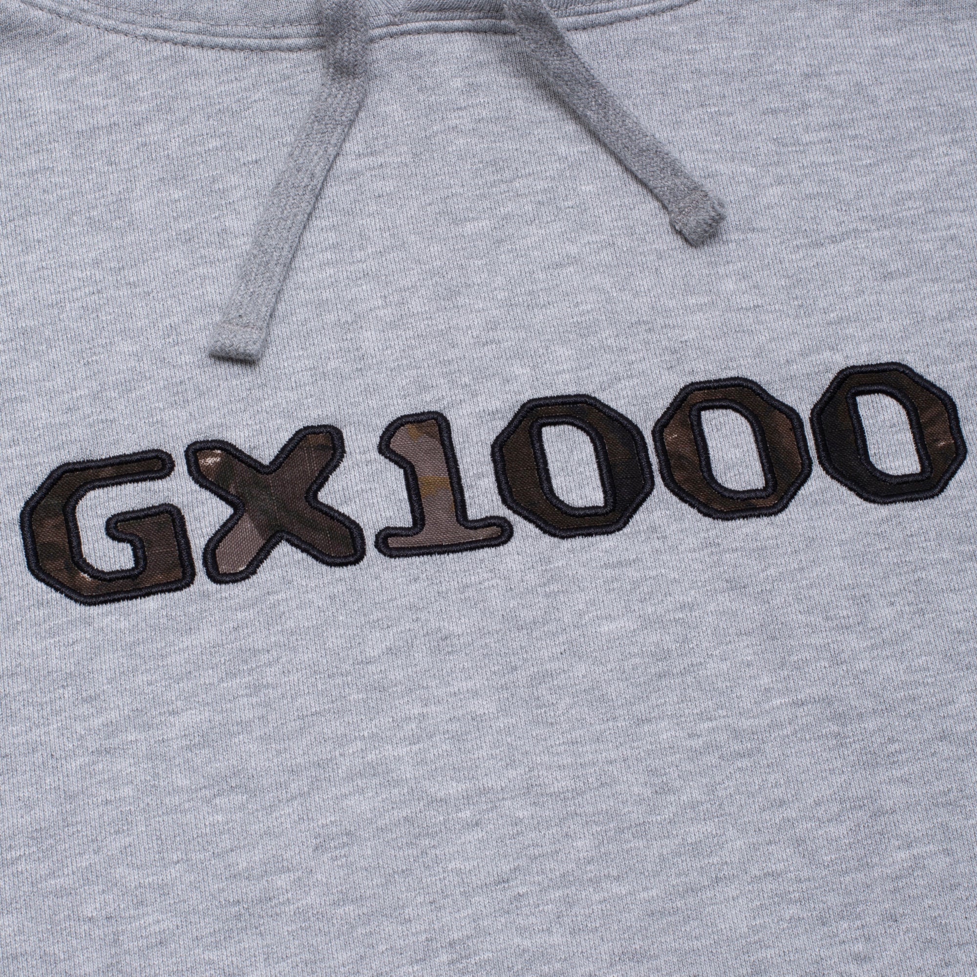 GX1000 - OG Logo Camo Hoodie "Heather Gray"
