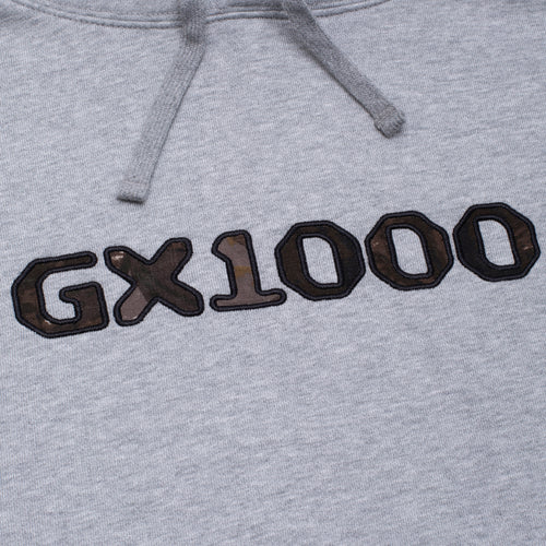 GX1000 - OG Logo Camo Hoodie "Heather Gray"