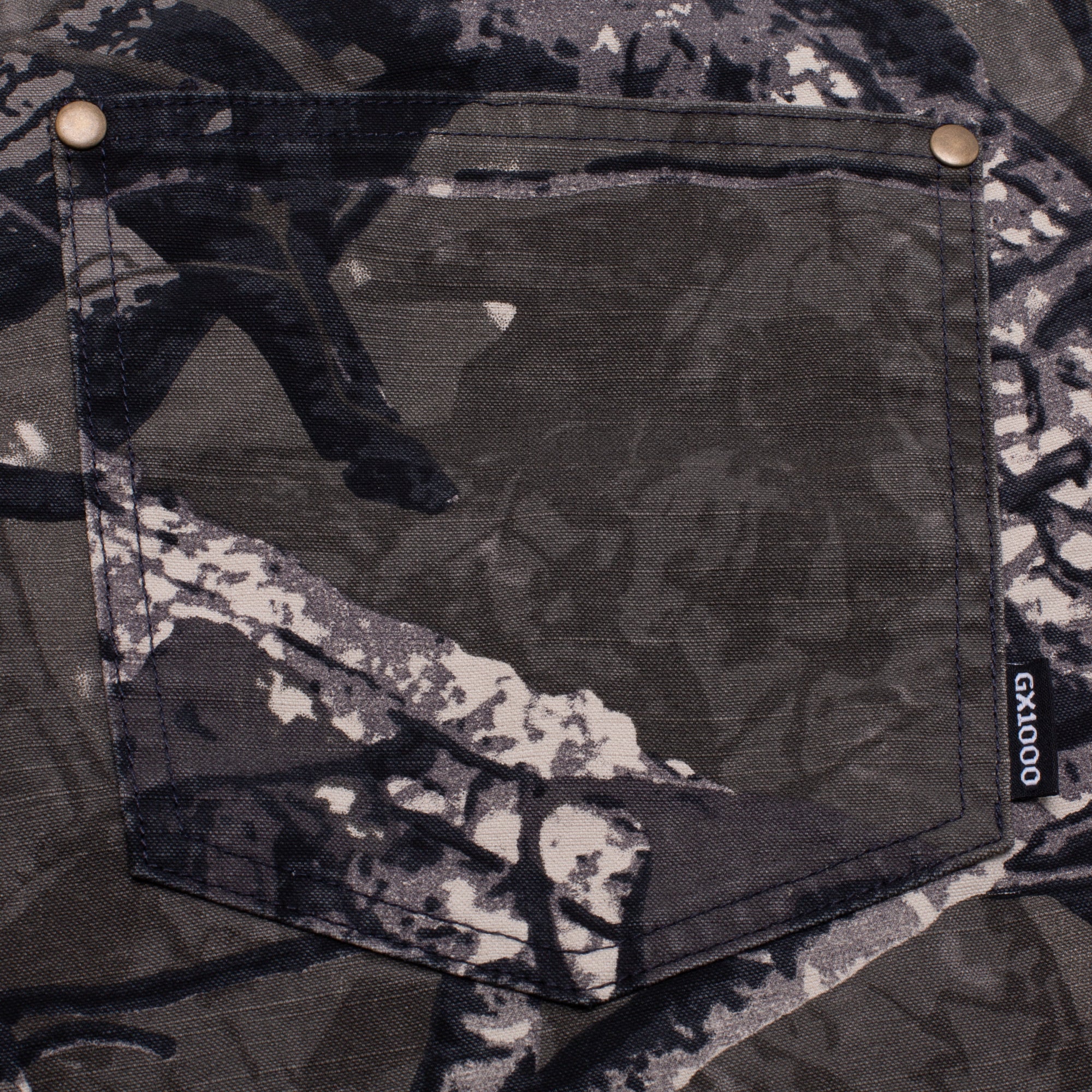GX1000 - Double Knee Pant "Navy Tree"