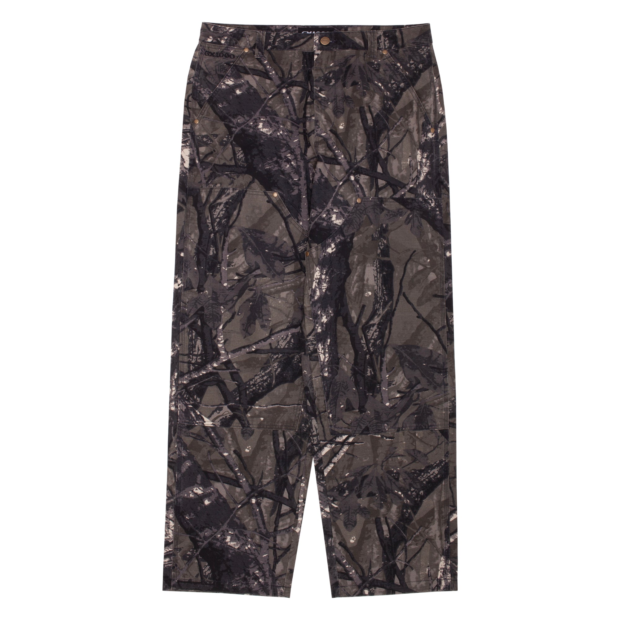 GX1000 - Double Knee Pant "Navy Tree"