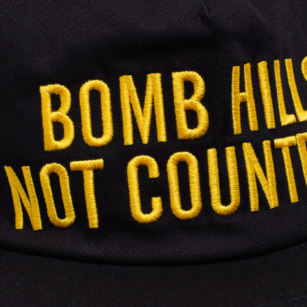 GX1000 - Bomb Hills Not Countries Hat "Black"