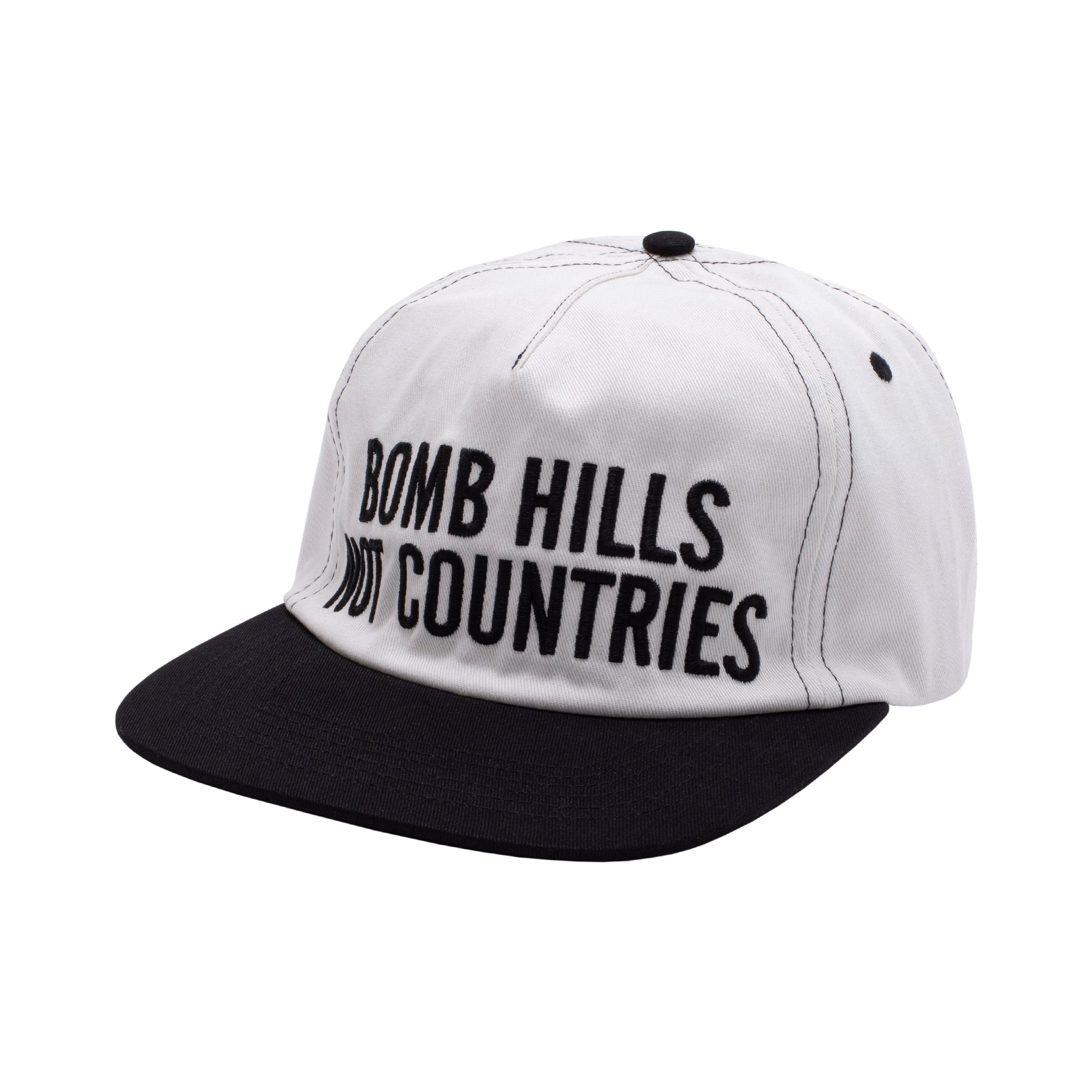 GX1000 - Bomb Hills Not Countries Hat "White"