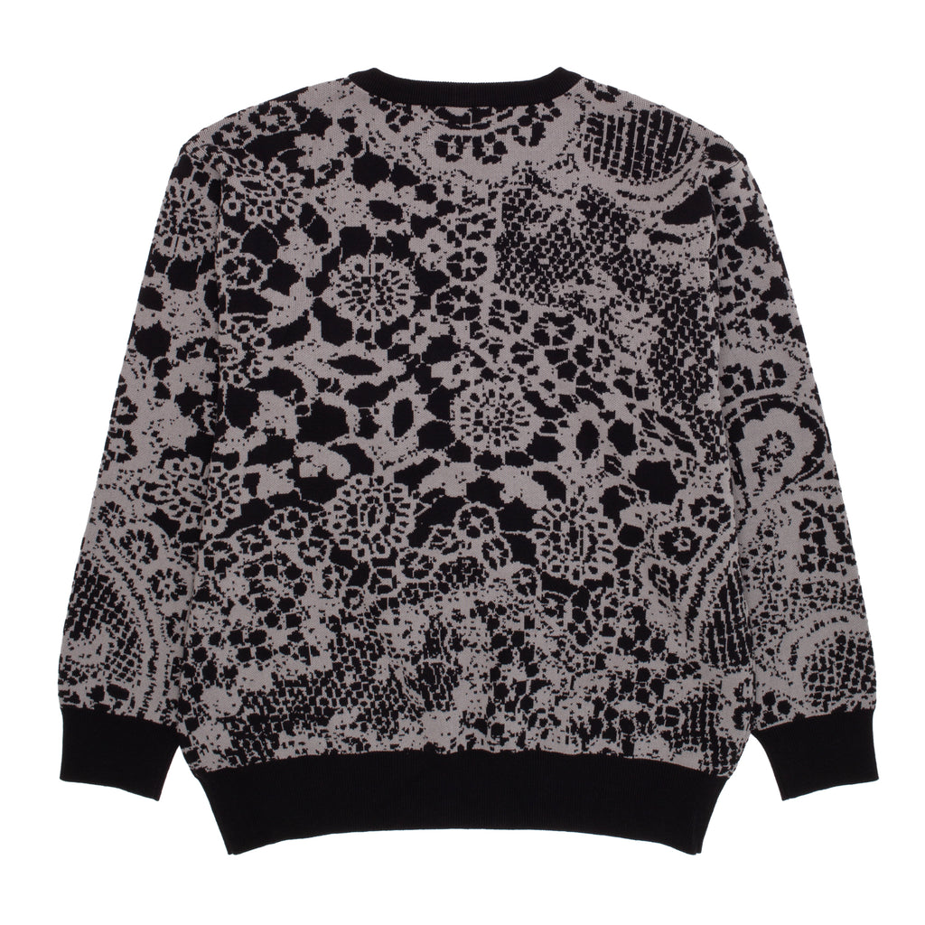 GX1000 - Jacquard Knit Sweater Laced "Gray"