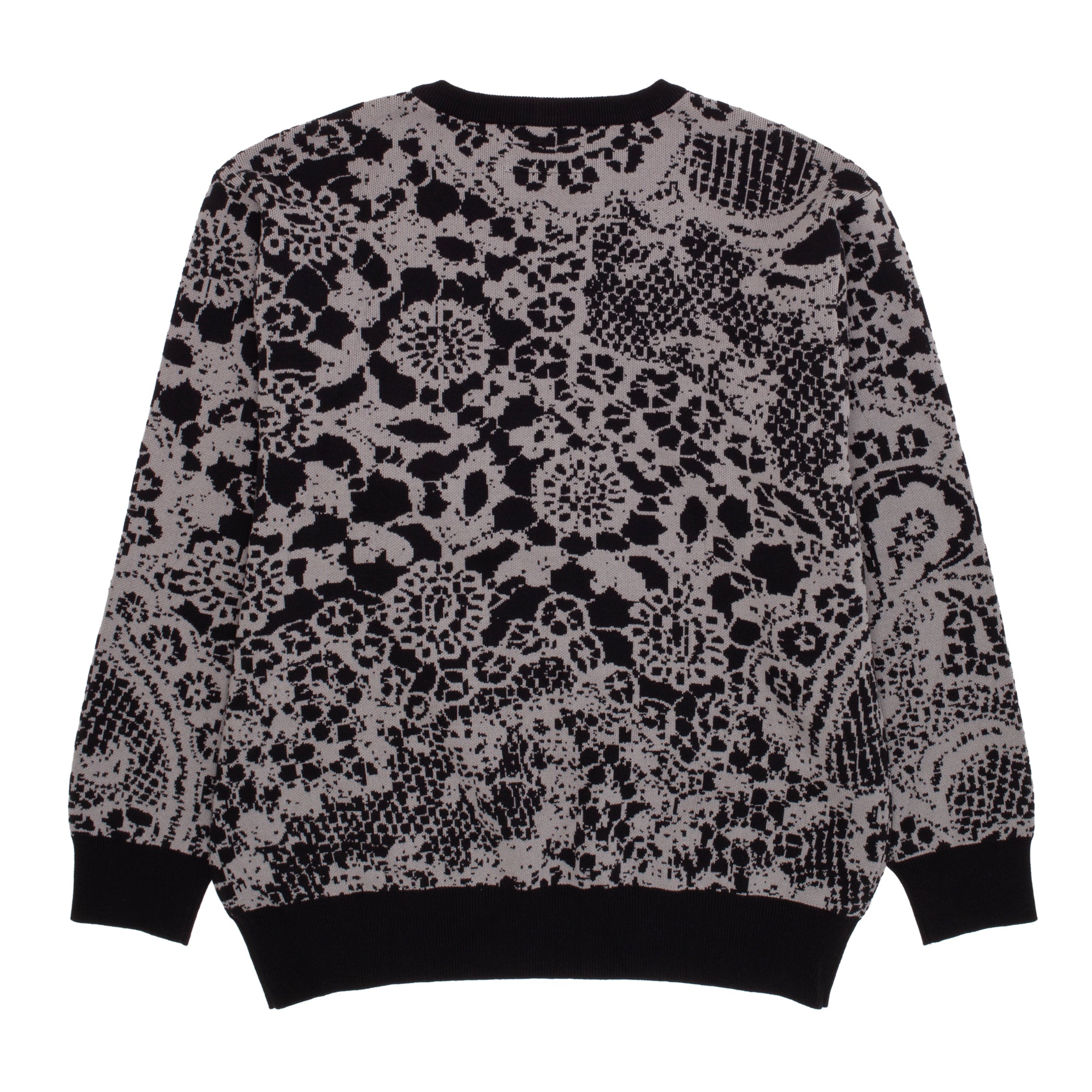 GX1000 - Jacquard Knit Sweater Laced "Gray"