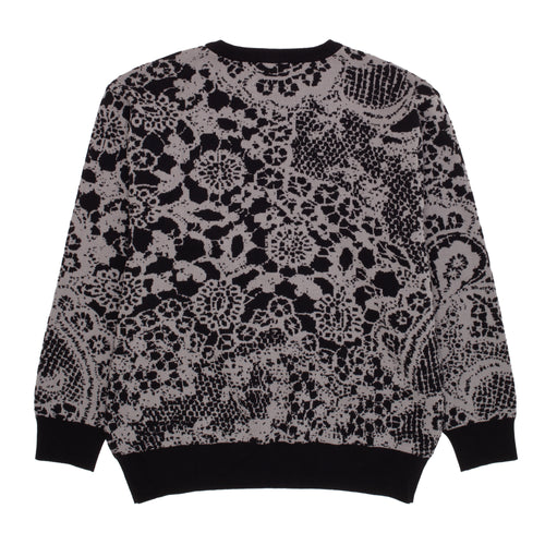 GX1000 - Jacquard Knit Sweater Laced "Gray"