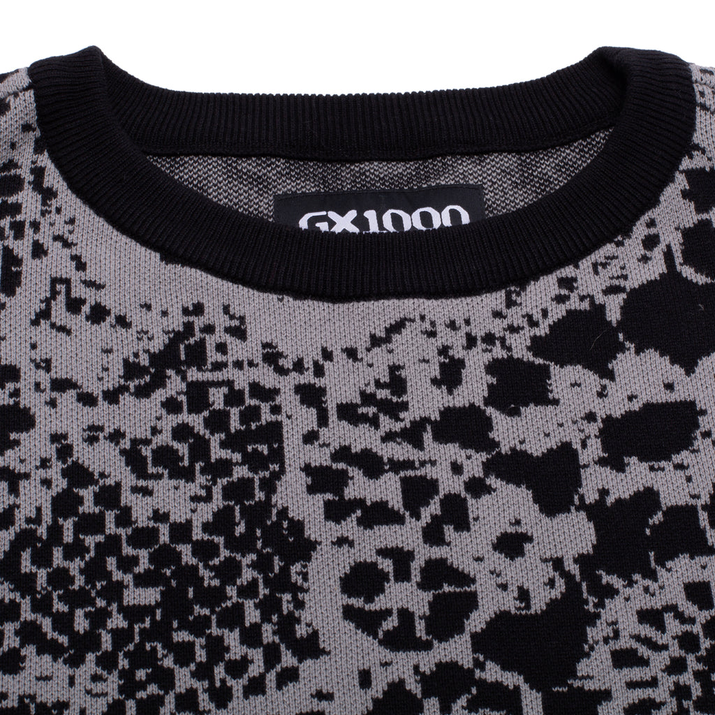 GX1000 - Jacquard Knit Sweater Laced "Gray"
