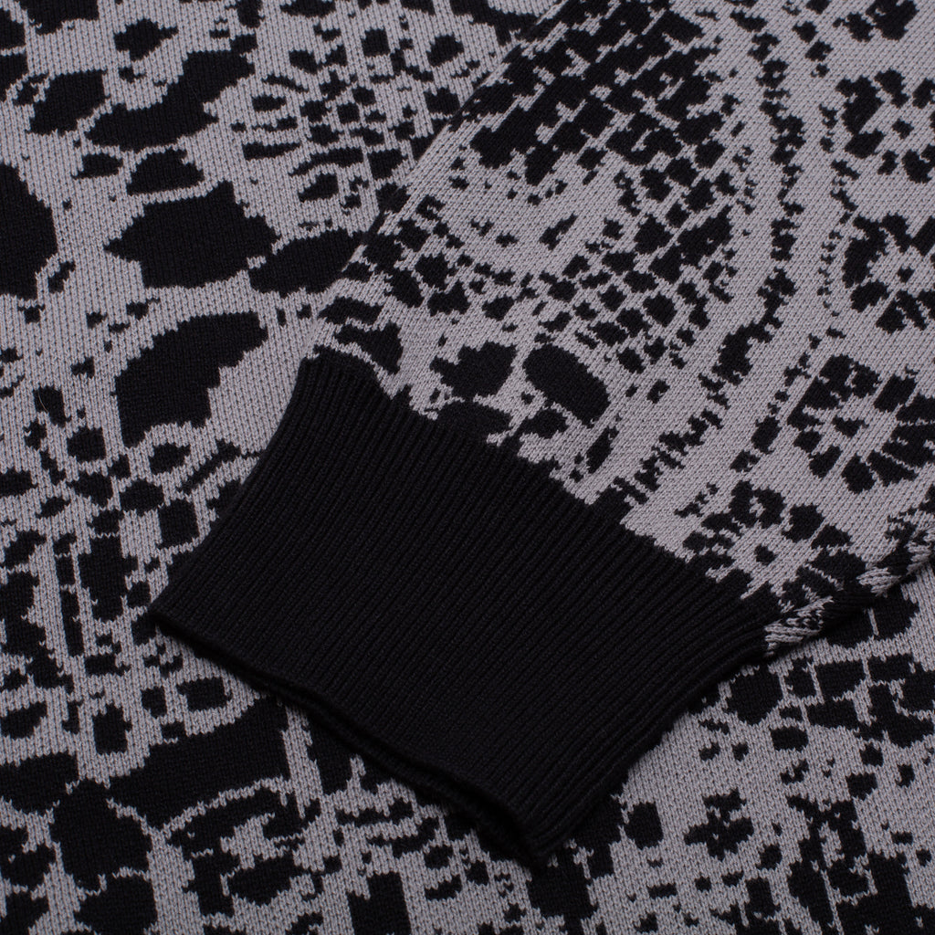 GX1000 - Jacquard Knit Sweater Laced "Gray"