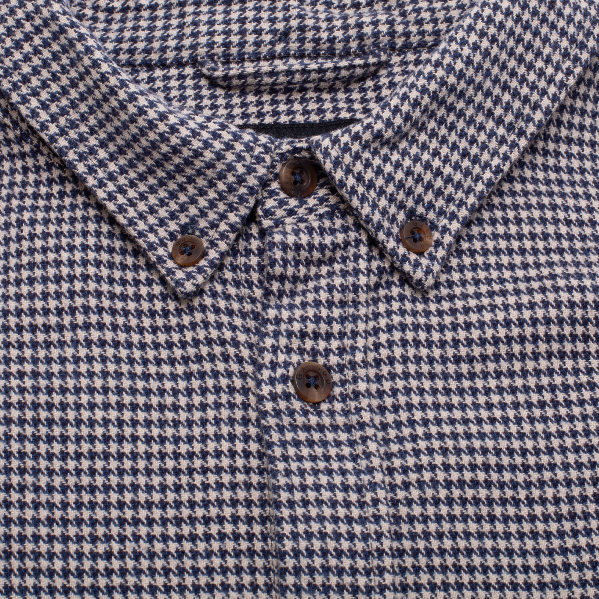 GX1000 - Longs Steeve Houndstooth Button Down "Blue"