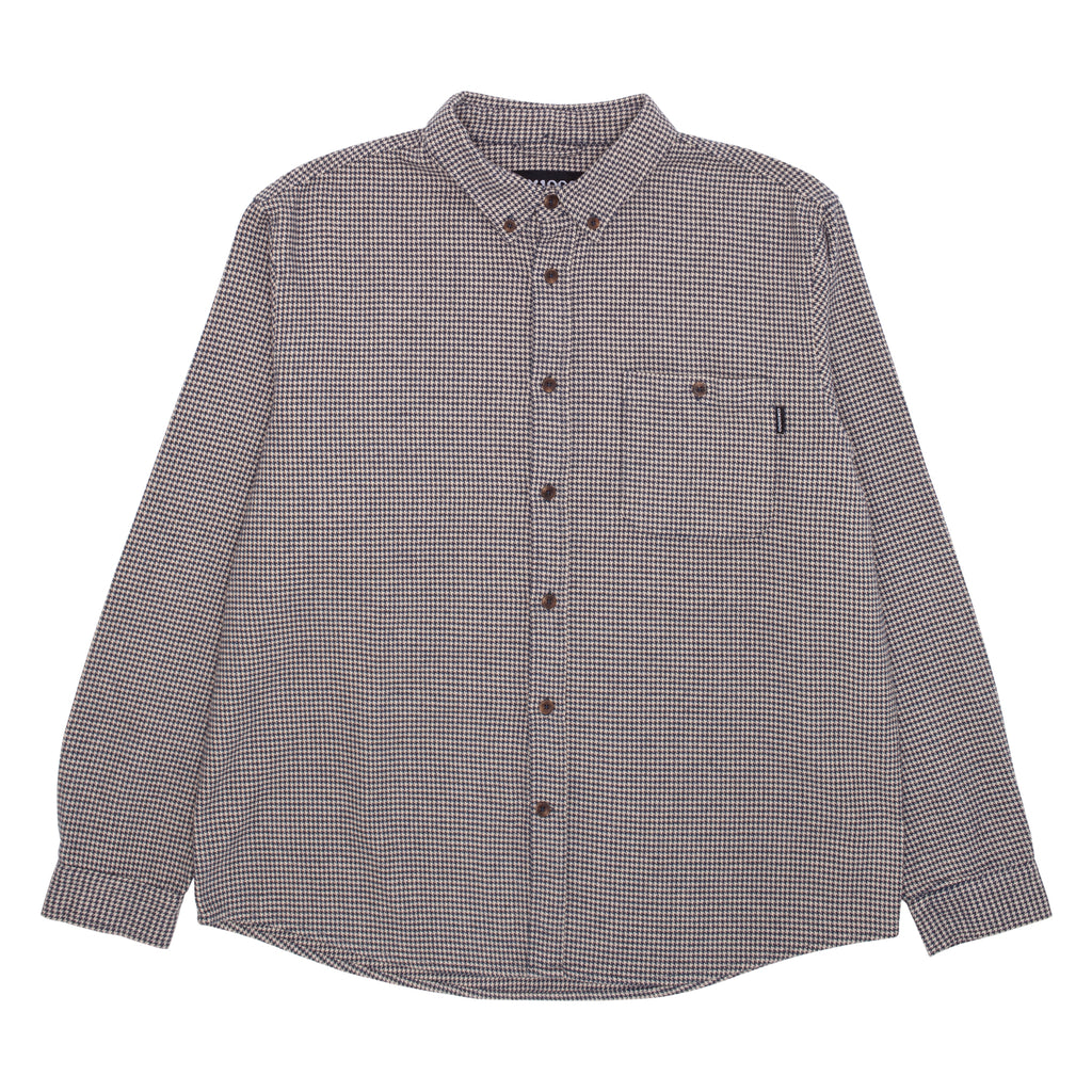 GX1000 - Longs Steeve Houndstooth Button Down "Blue"