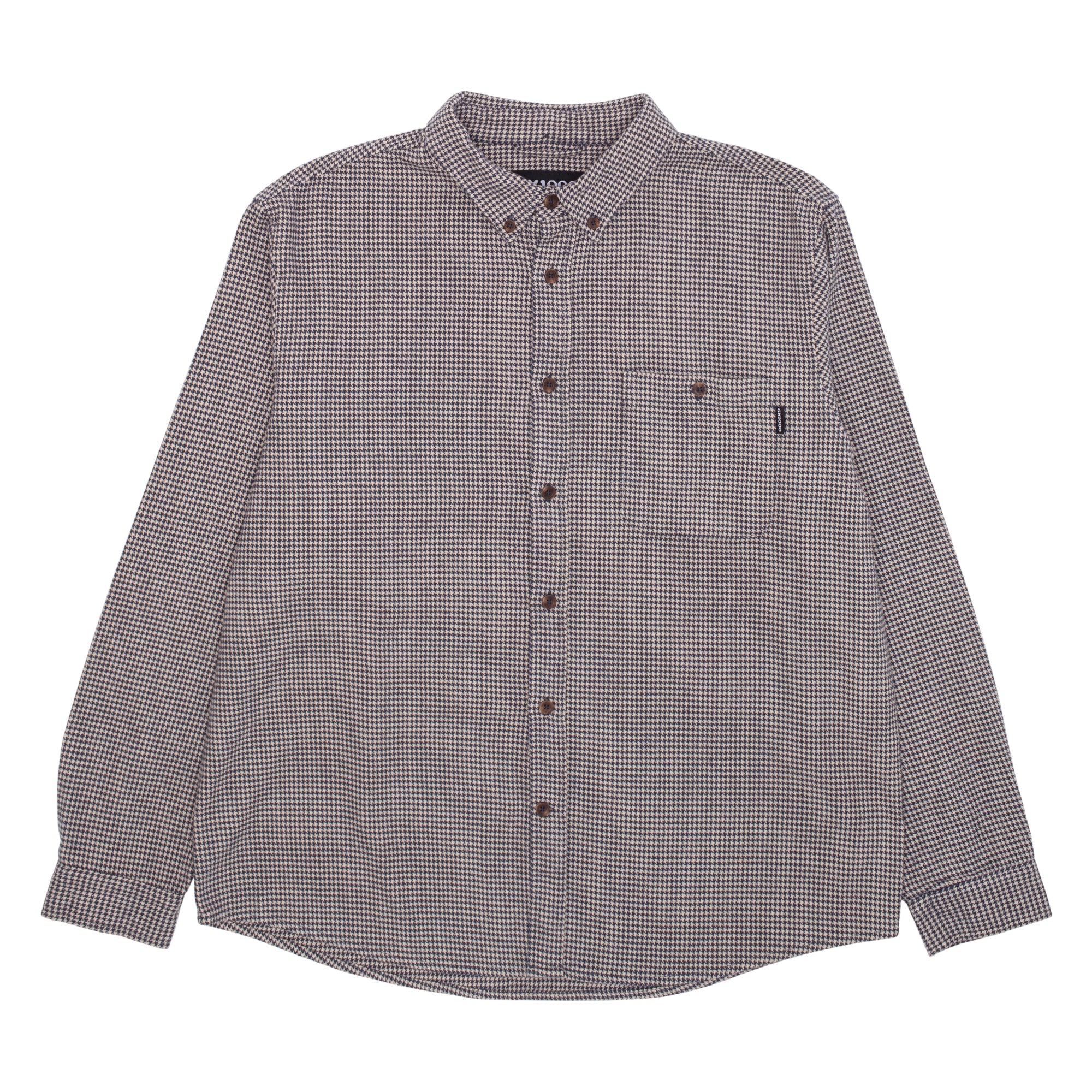 GX1000 - Longs Steeve Houndstooth Button Down "Blue"