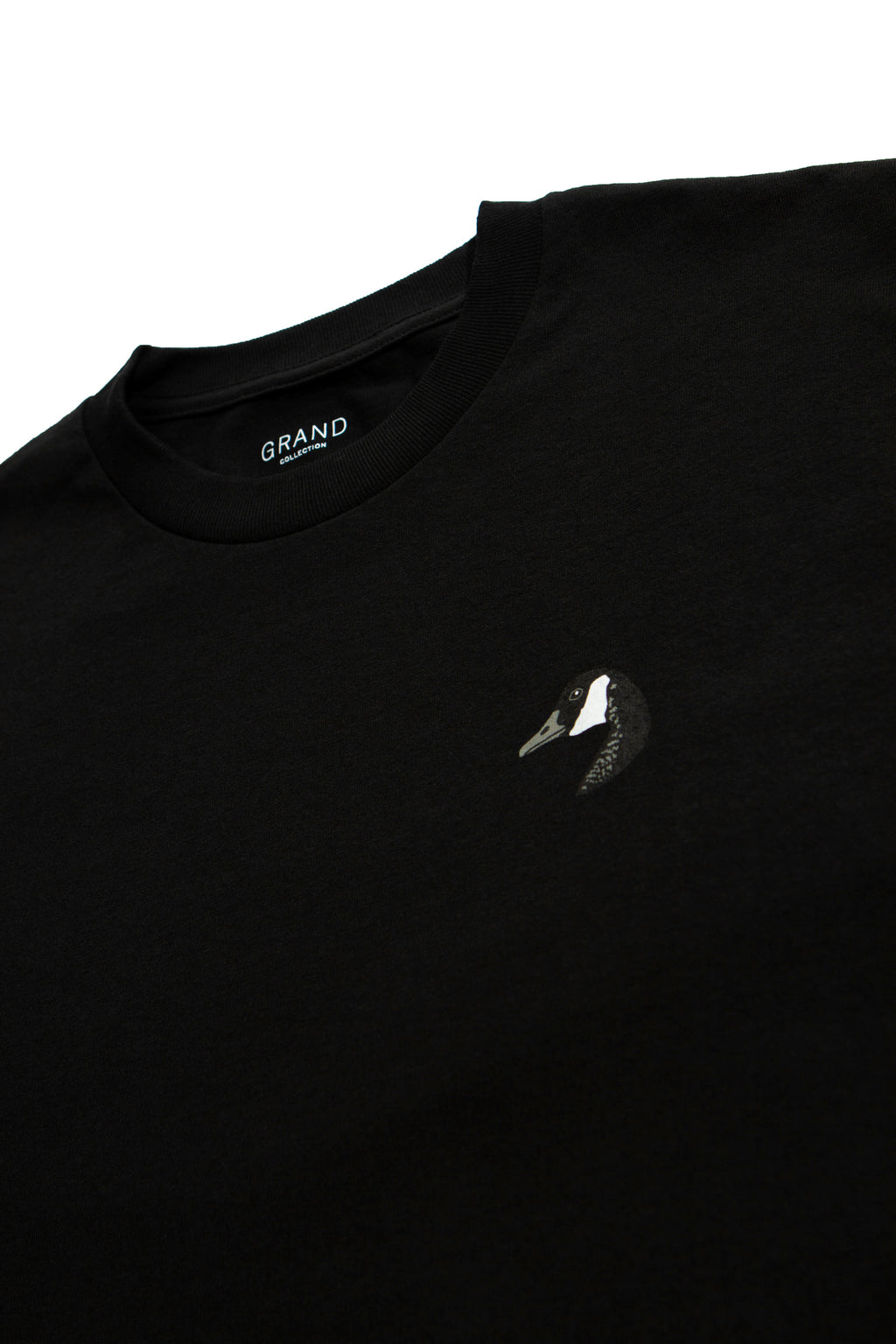 GRAND COLLECTION - Goose Tee "Black"