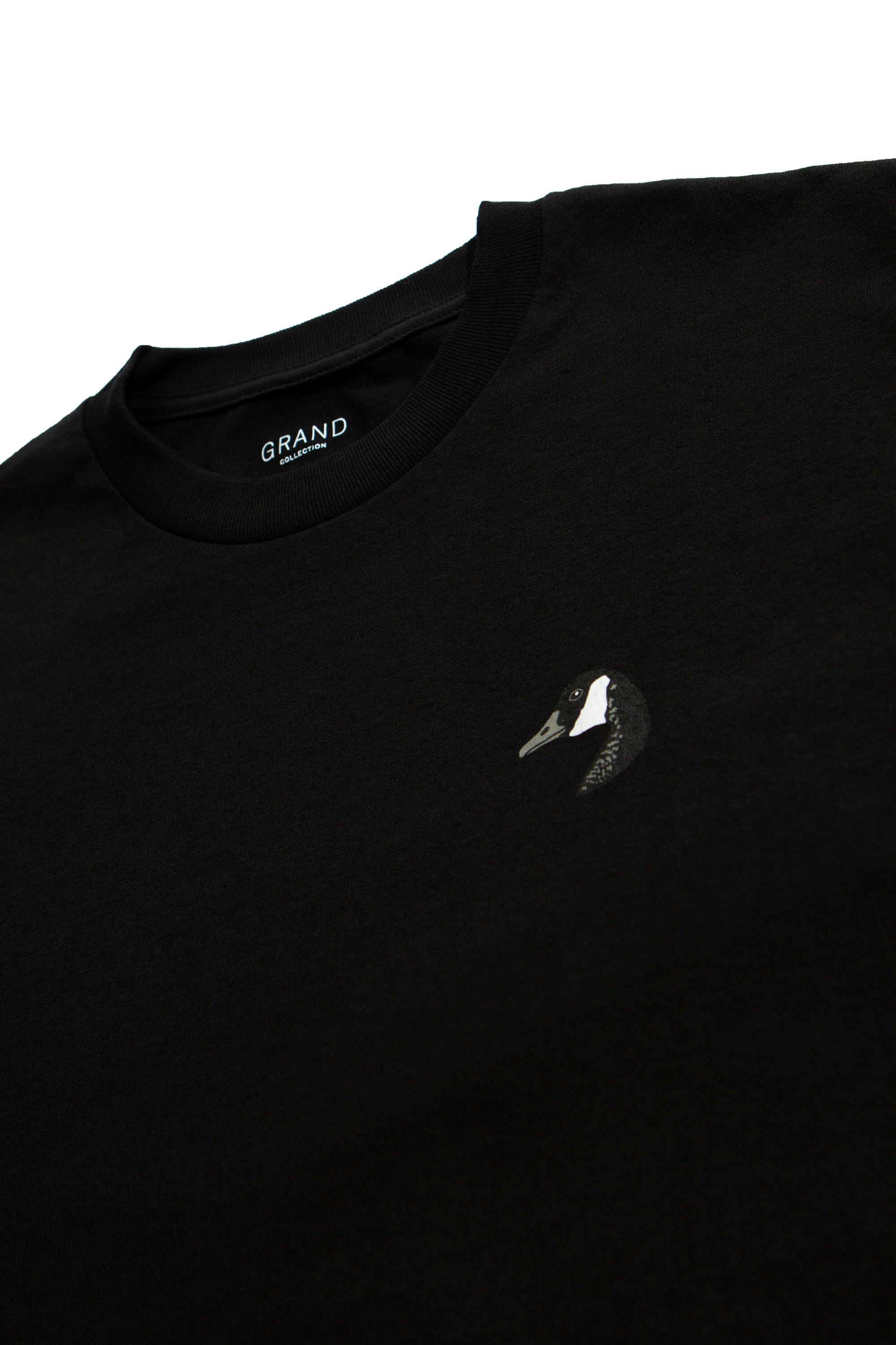 GRAND COLLECTION - Goose Tee "Black"