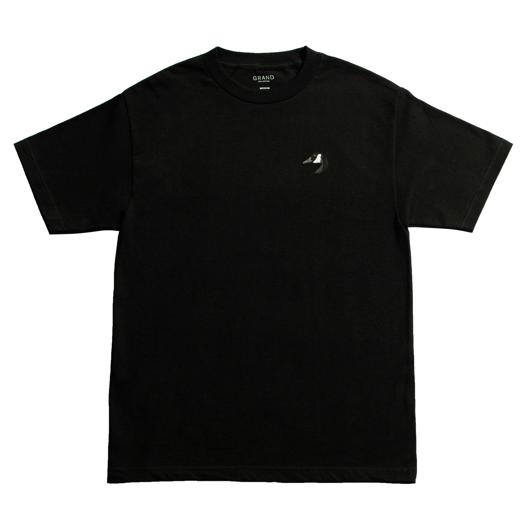 GRAND COLLECTION - Goose Tee "Black"