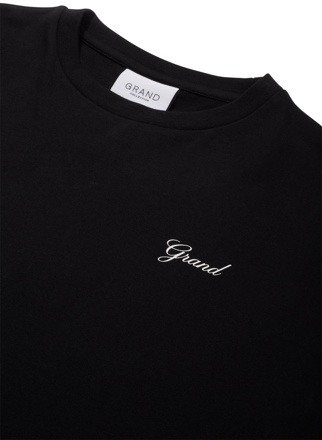 GRAND COLLECTION - Grand Script Tee "Black"