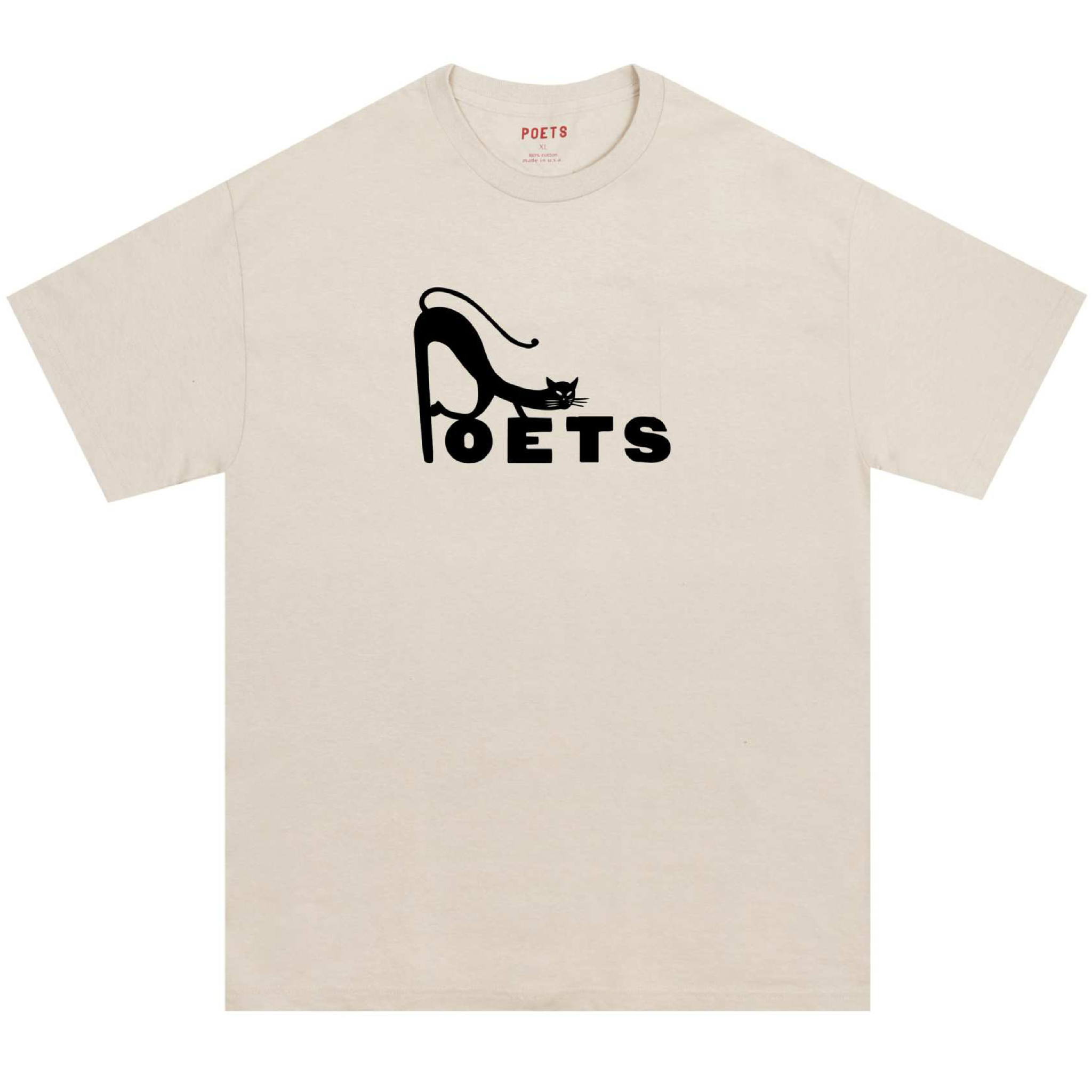POETS - HANNA SCREENED T SHIRT "BEIGE"
