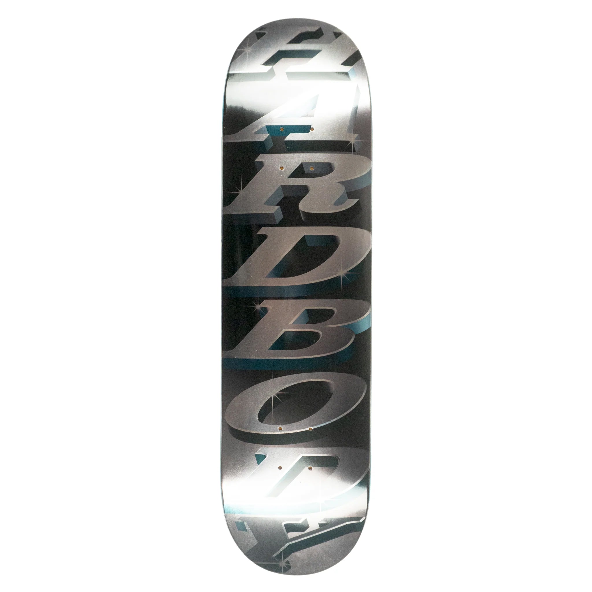 HARDBODY - HARDBODY STACKED LOGO BOARDS "Grey/Blue" 8.125"