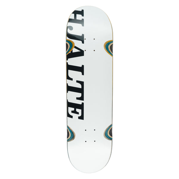 HARDBODY - Hjalte Halberg Pro Board (Wheel Wells) "White/Black" 8.25"