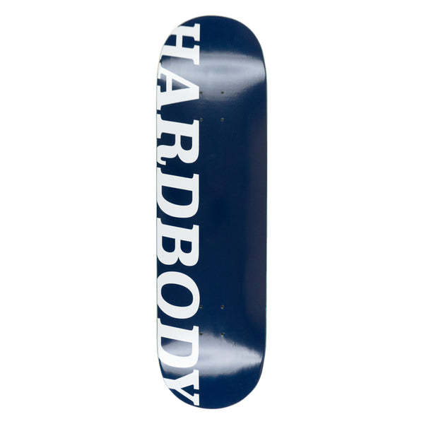 HARDBODY - Classic Logo Deck "Navy / White" 8.125"/8.25"