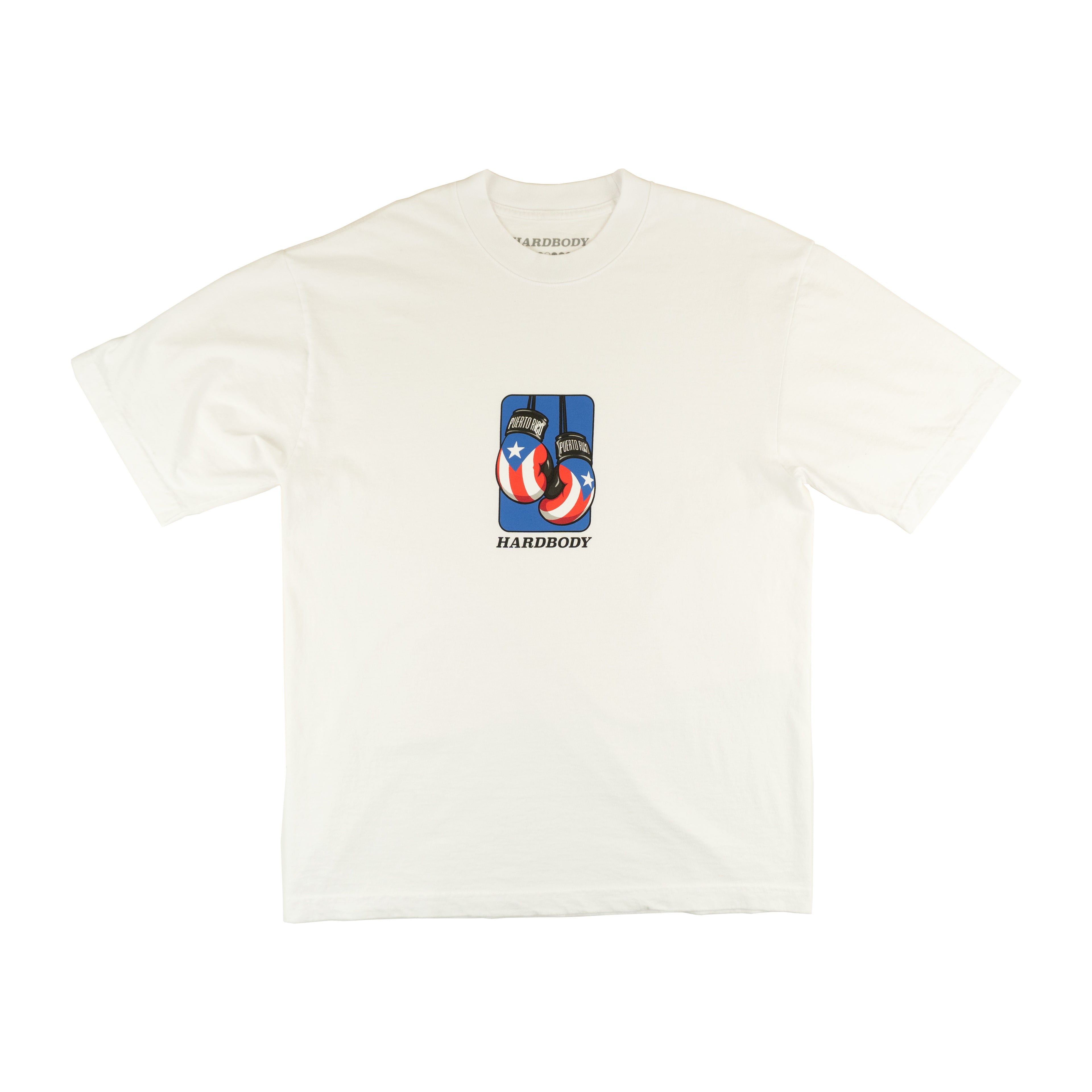 HARDBODY - PUERTO RICO GLOVES TEE "White"
