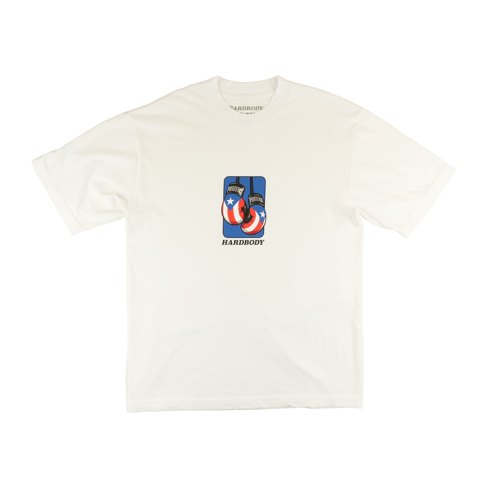 HARDBODY - PUERTO RICO GLOVES TEE "White"
