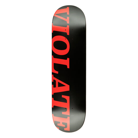 HARDBODY - VIOLATE BOARD "RED/BLACK" 8.25"