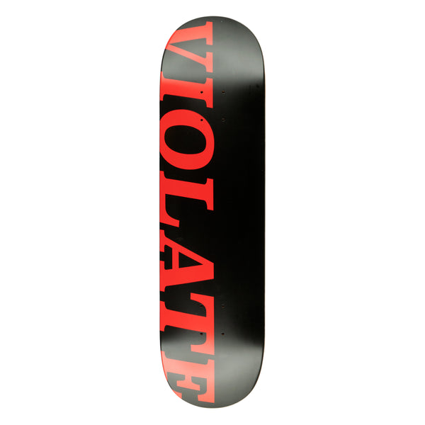 HARDBODY - VIOLATE BOARD "RED/BLACK" 8.25"