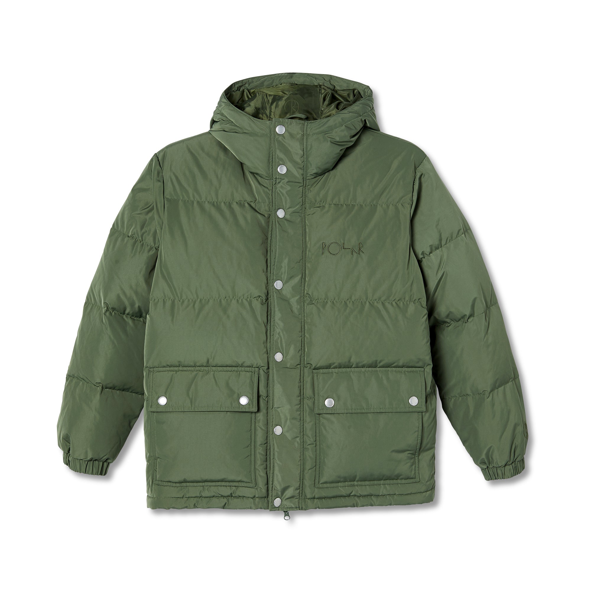 POLAR - Hood Puffer "Light Olive"