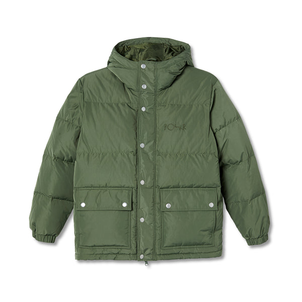 POLAR - Hood Puffer "Light Olive"