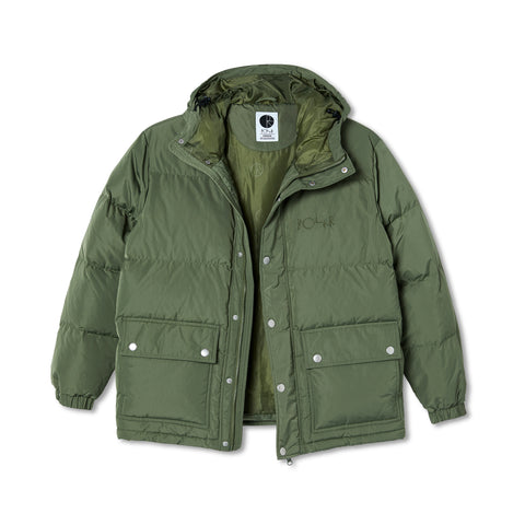POLAR - Hood Puffer "Light Olive"