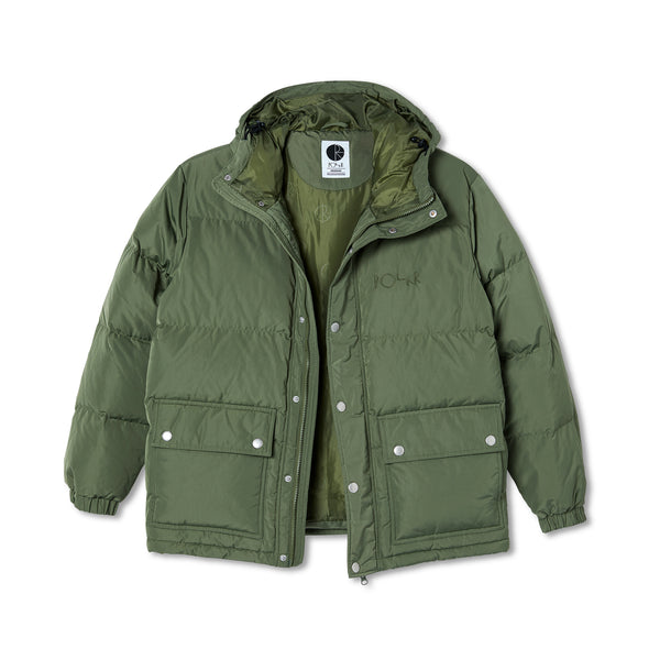 POLAR - Hood Puffer "Light Olive"