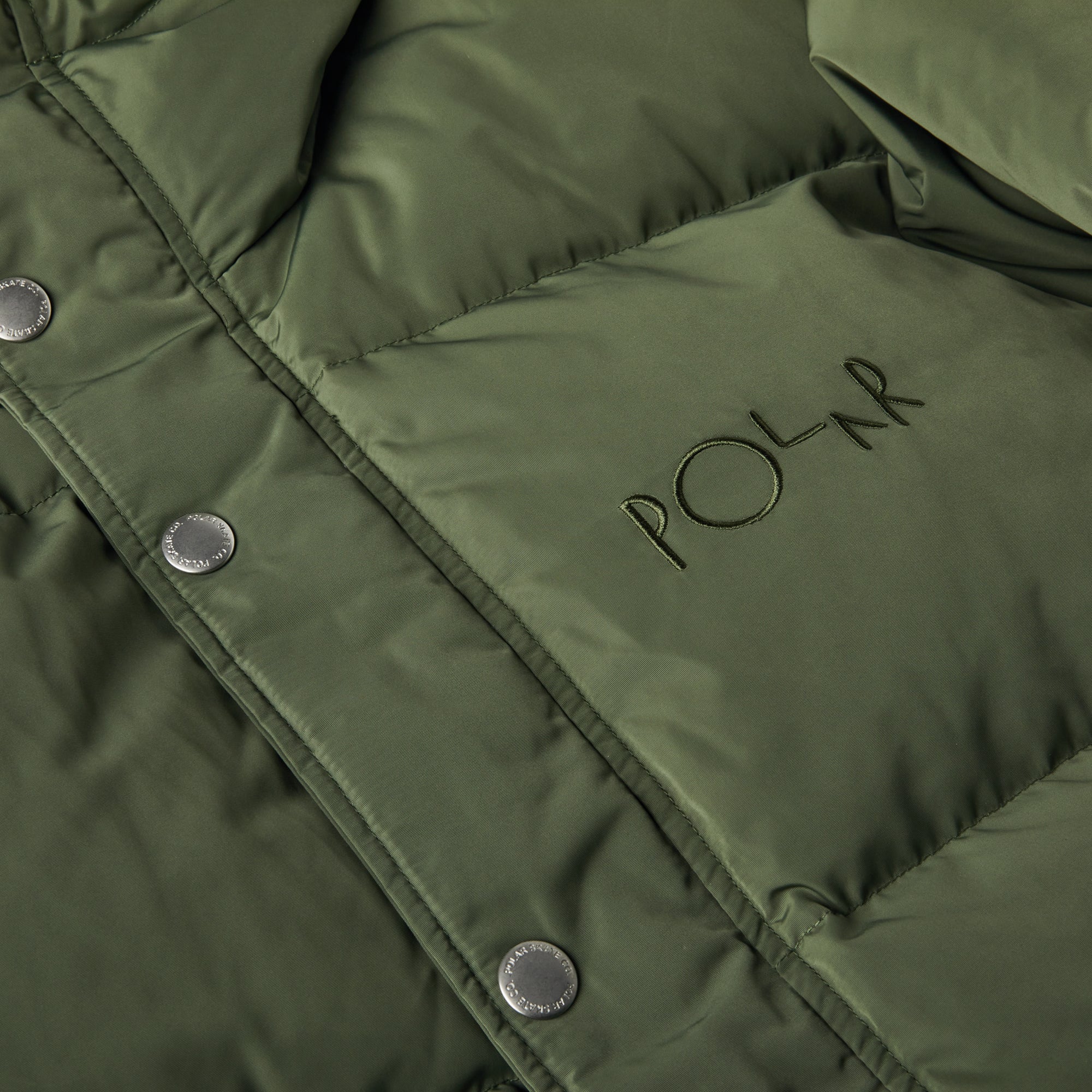 POLAR - Hood Puffer "Light Olive"