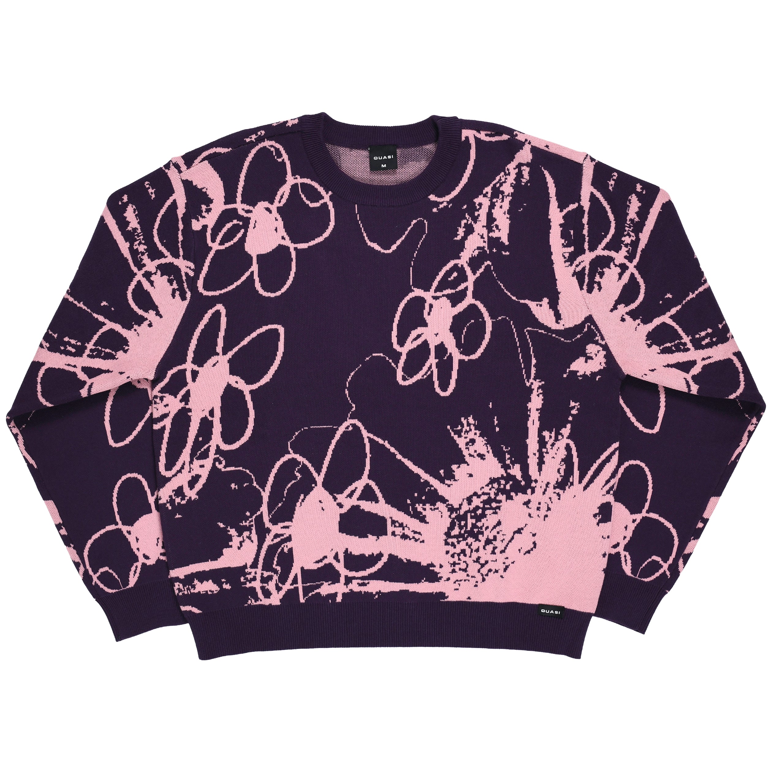 QUASI - Hymn Sweater "Eggplant"
