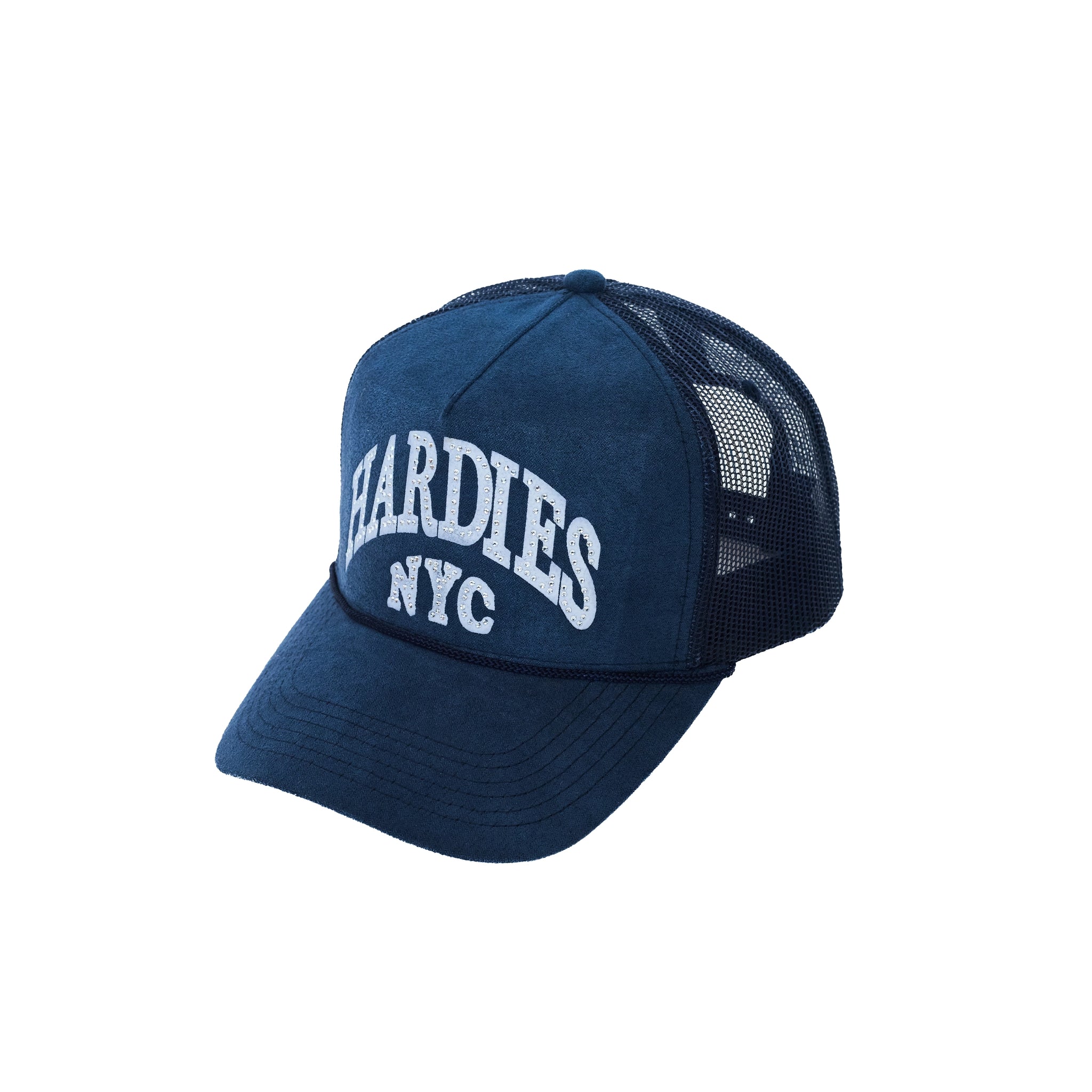 HARDIES HARDWARE - CURVE TRUCKER HATS SUEDE "NAVY"