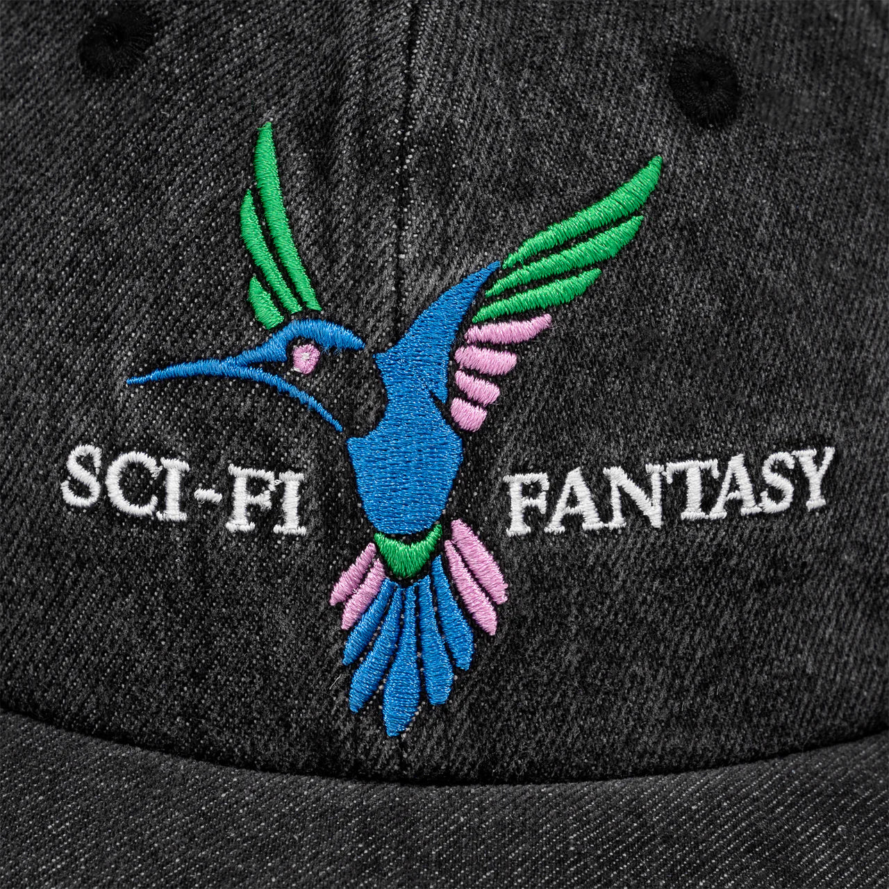 SCI-FI FANTASY - HUMMING BIRD CAP "Denim Black"