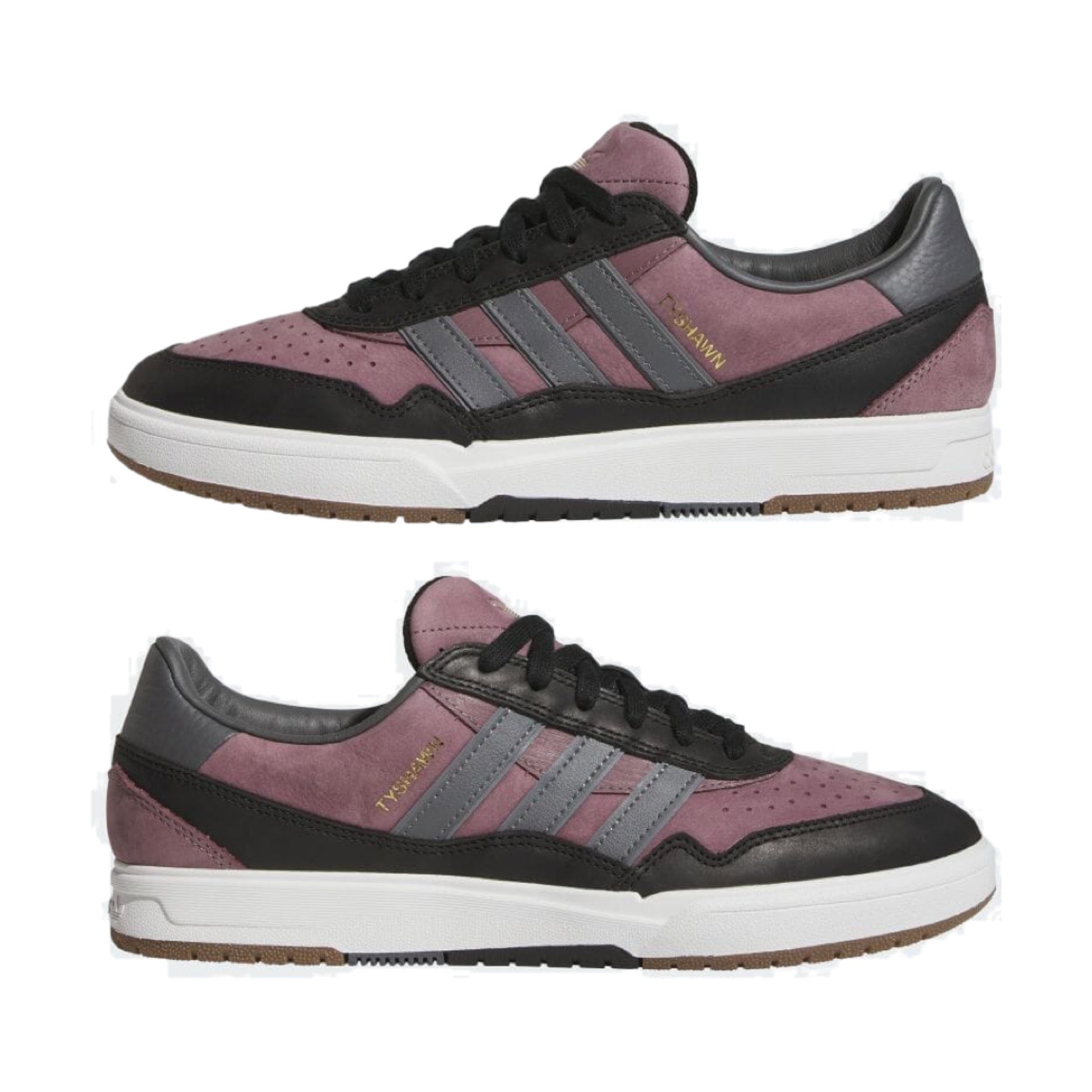 ADIDAS SKATEBOARDING - TYSHAWN II "Shadow Fig/Core Black"