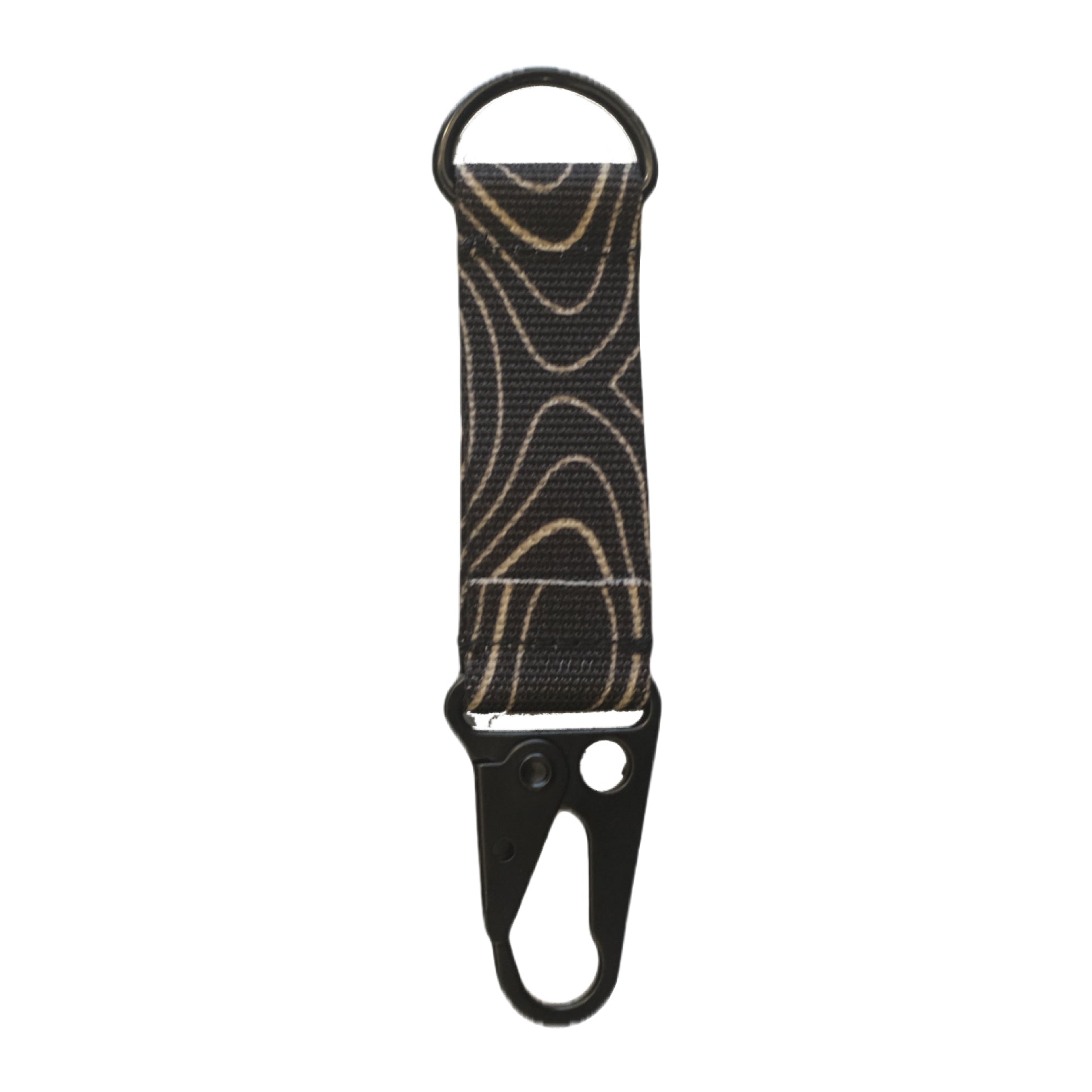 Lidairpeaks - Web topography strap "Black"