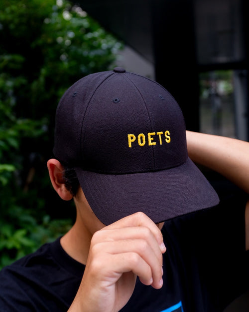 POETS - OG SNAPBACK CAP "BLACK"