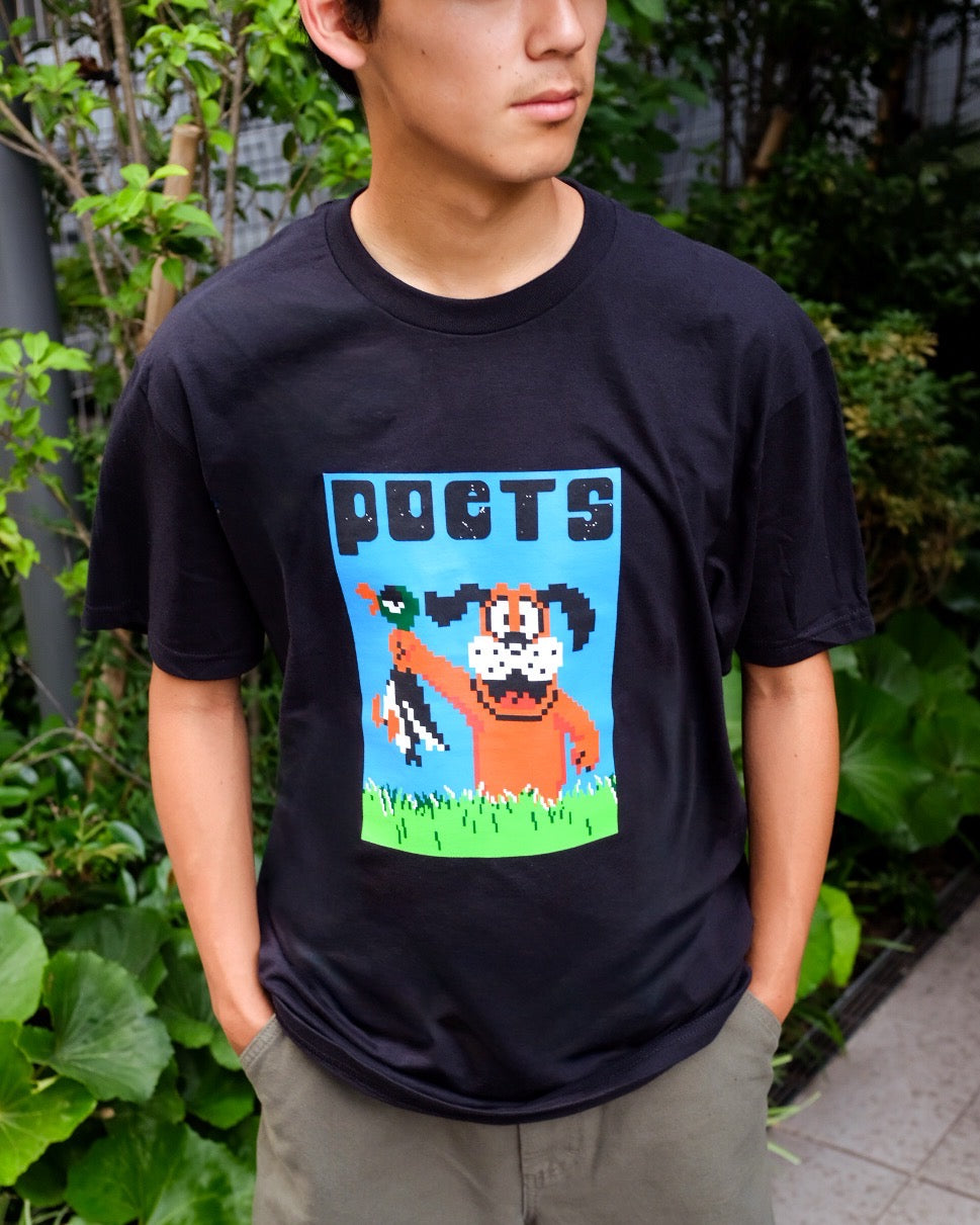 POETS - DUCK HUNT T-SHIRTS "BLACK"