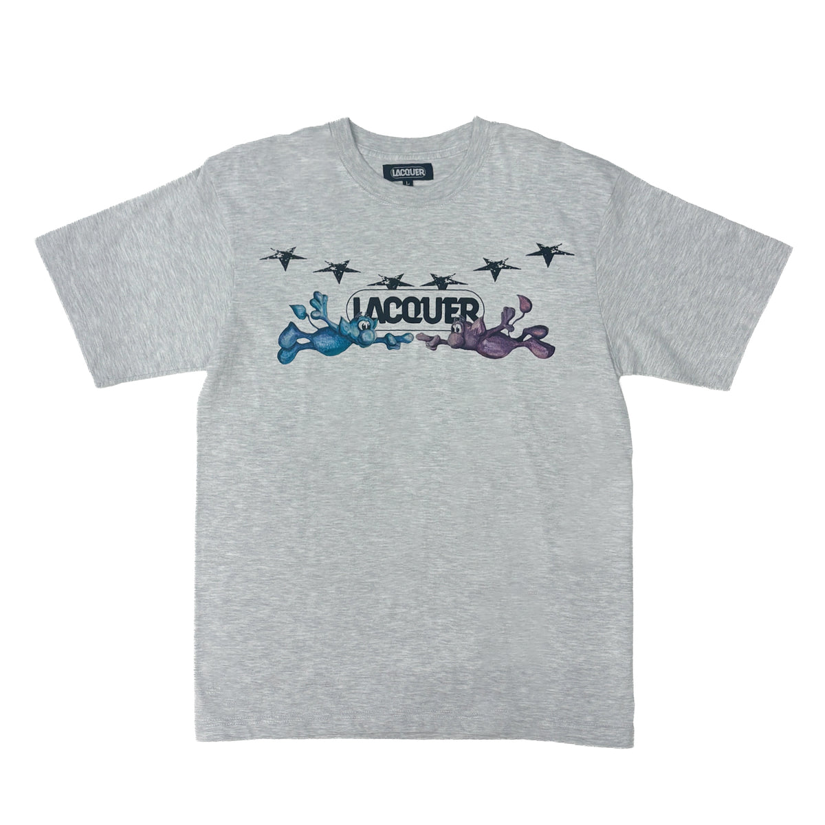 LACQUER x FTR × QIMP - Tee "Ash"