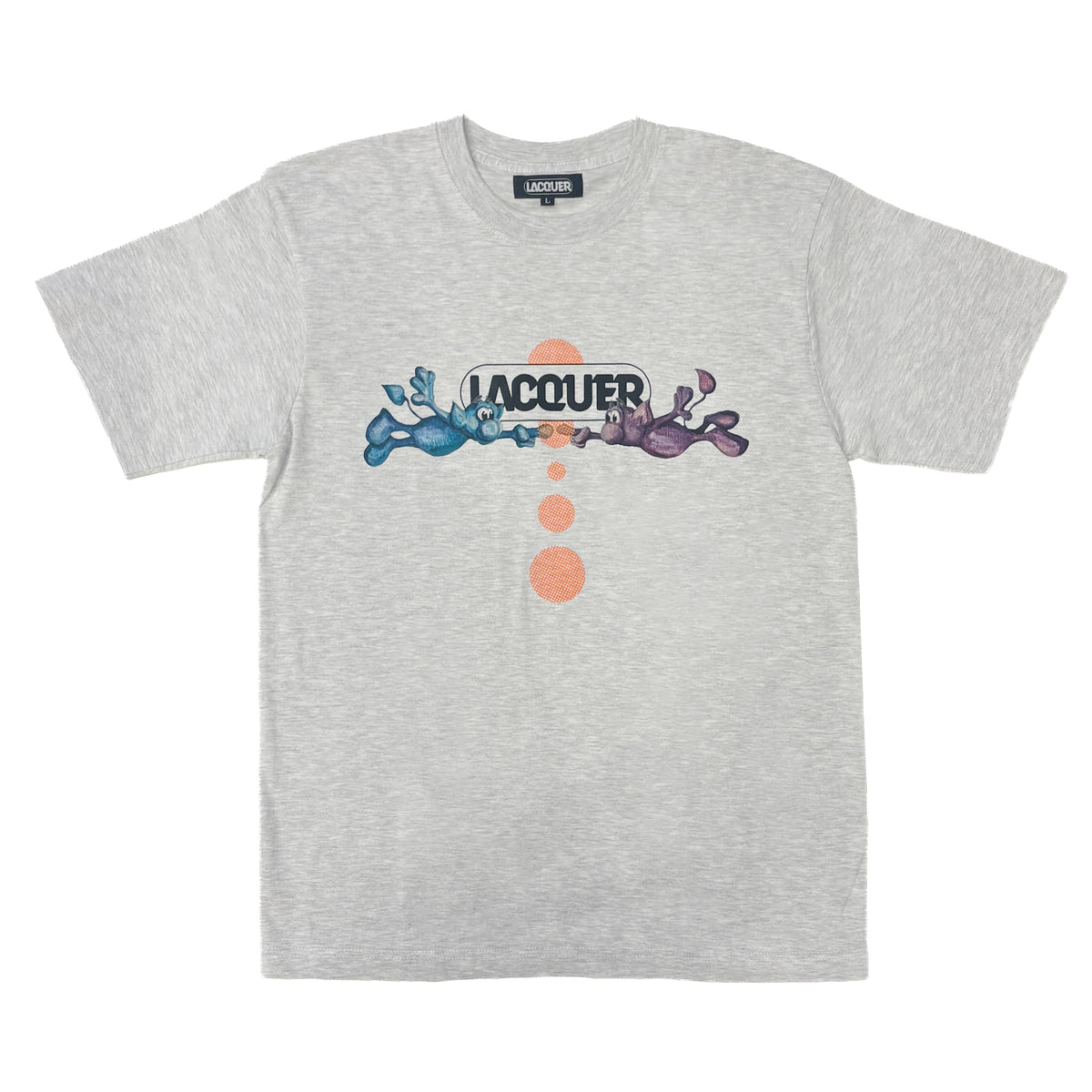LACQUER x FTR × QIMP - Tee "Ash"