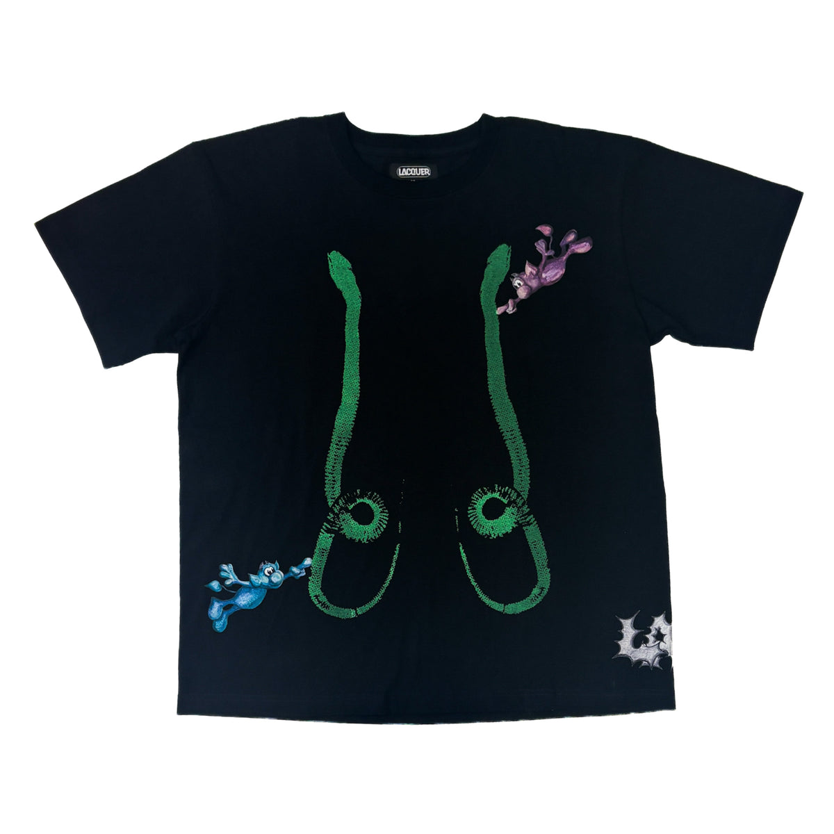 LACQUER x FTR × QIMP - Tee "Black"