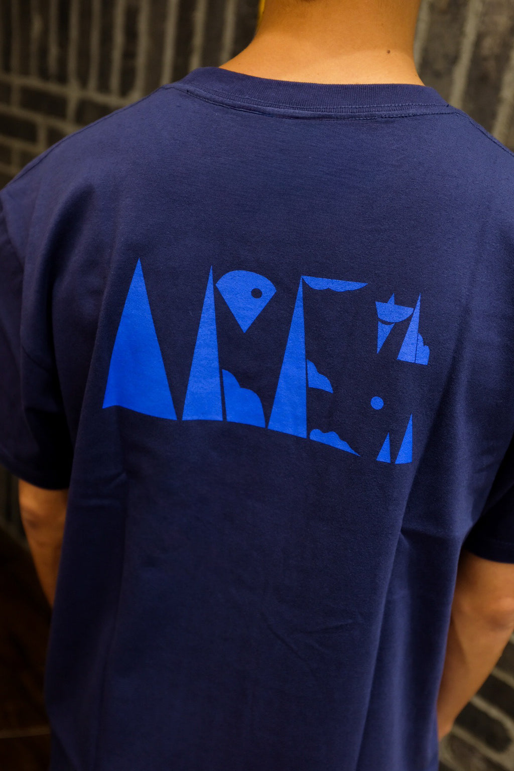 AREth - TERRAIN LOGO S/S T-Shirt  "Indigo"