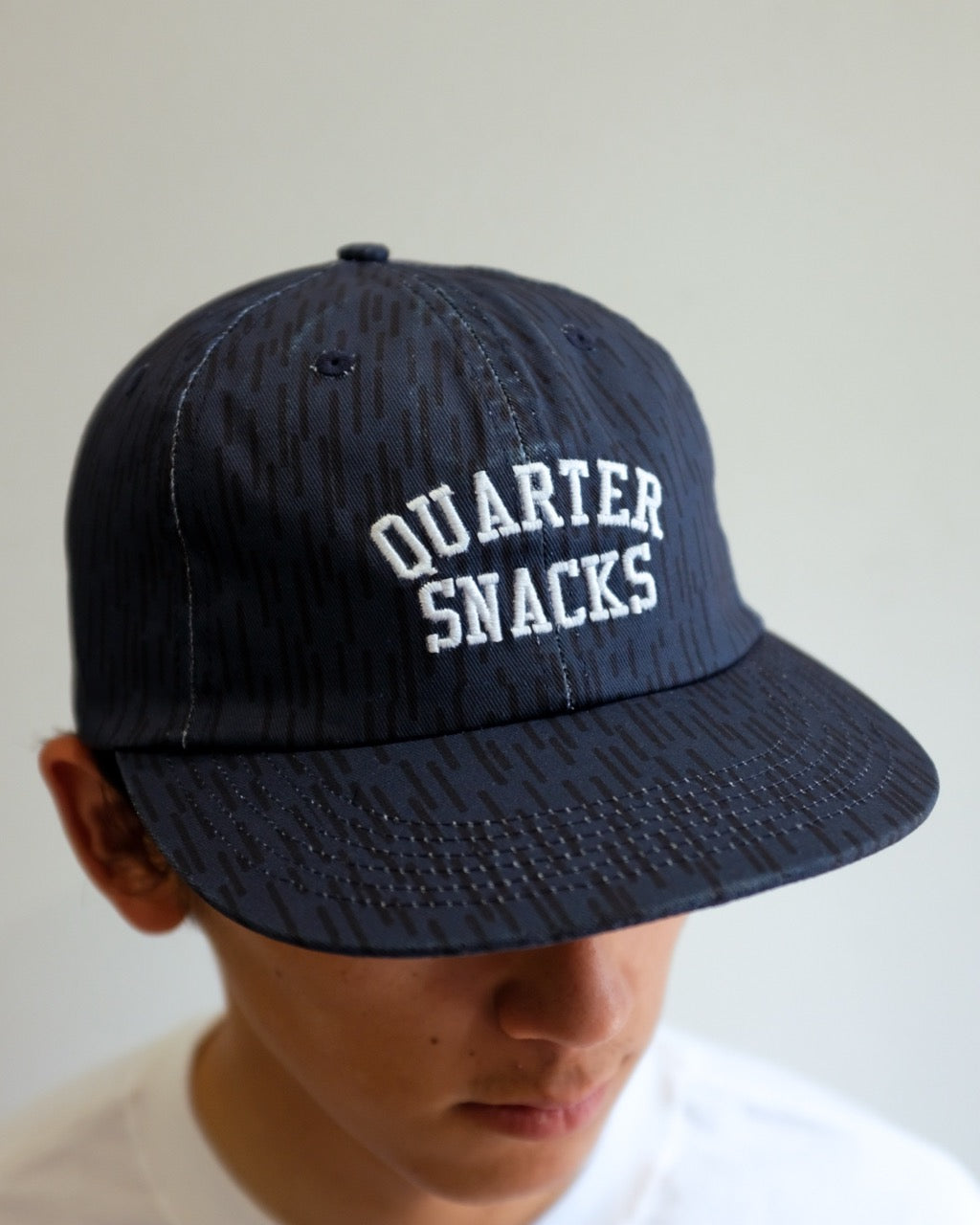 QUARTERSNACKS - Arch Cap "Navy Raindrop"