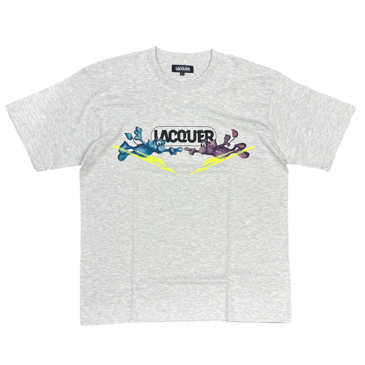 LACQUER x FTR × QIMP - Tee "Ash"