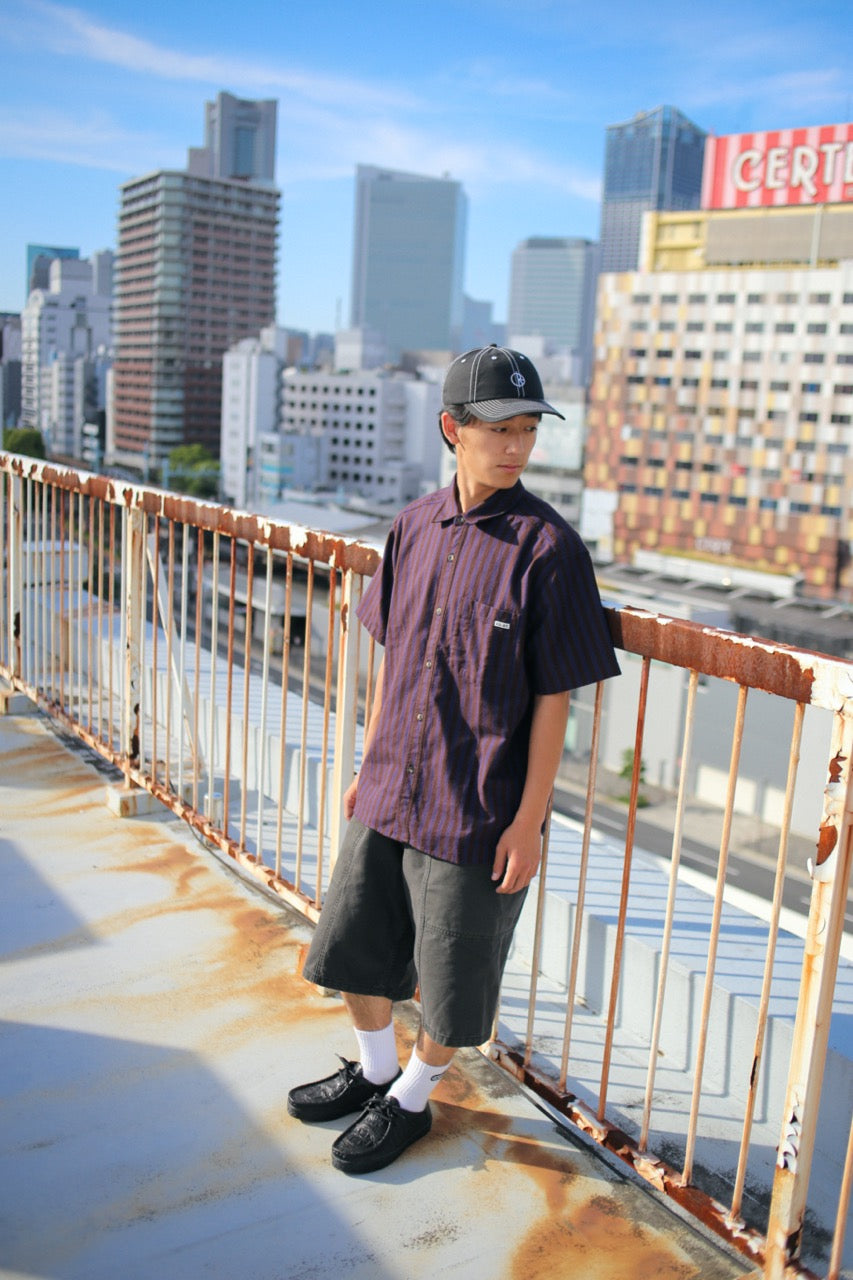 POLAR - Mitchell Shirt  "Purple/Chocolate"